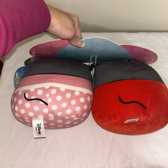 8' KellyToys Disney Mickey & Minnie Mouse Squishmallows Duo NWT‎ - Picture 9 of 10